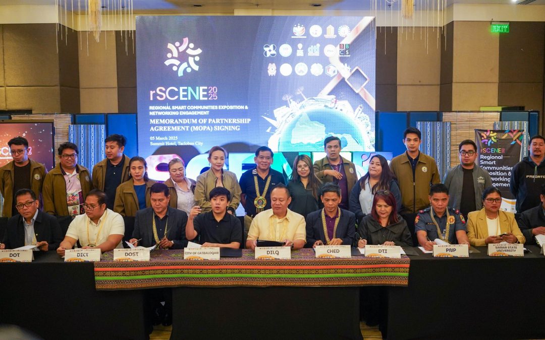 Catbalogan City Joins Forces with Partner Agencies to Sign MOPA, Setting the Stage for Eastern Visayas’ First Smart Community Exposition